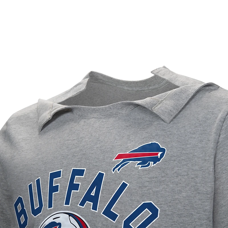 Men's Gray Buffalo Bills Tackle Adaptive T-Shirt