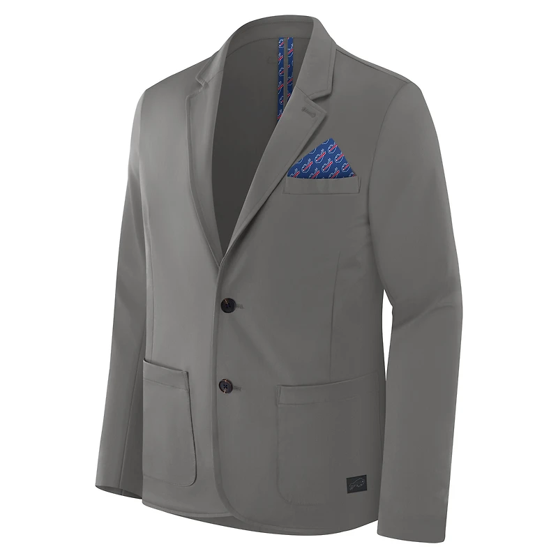 Men's J. Palmer Graphite Buffalo Bills Man-In-Motion Blazer