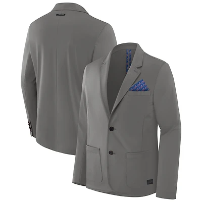 Blazer graphite J. Palmer pour homme, modèle Man-In-Motion des Buffalo Bills