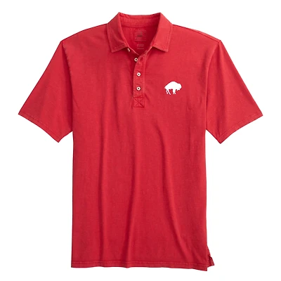 V110683 Polo homme Bills Coastal Washed avec logo rétro POLMEN