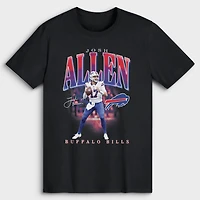T-shirt noir Josh Allen des Buffalo Bills pour homme