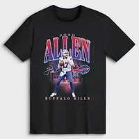 T-shirt noir Josh Allen des Buffalo Bills pour homme