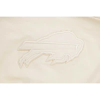 Josh Allen Oatmeal Buffalo Bills Pull à capuche neutre manches courtes pour homme avec nom et numéro