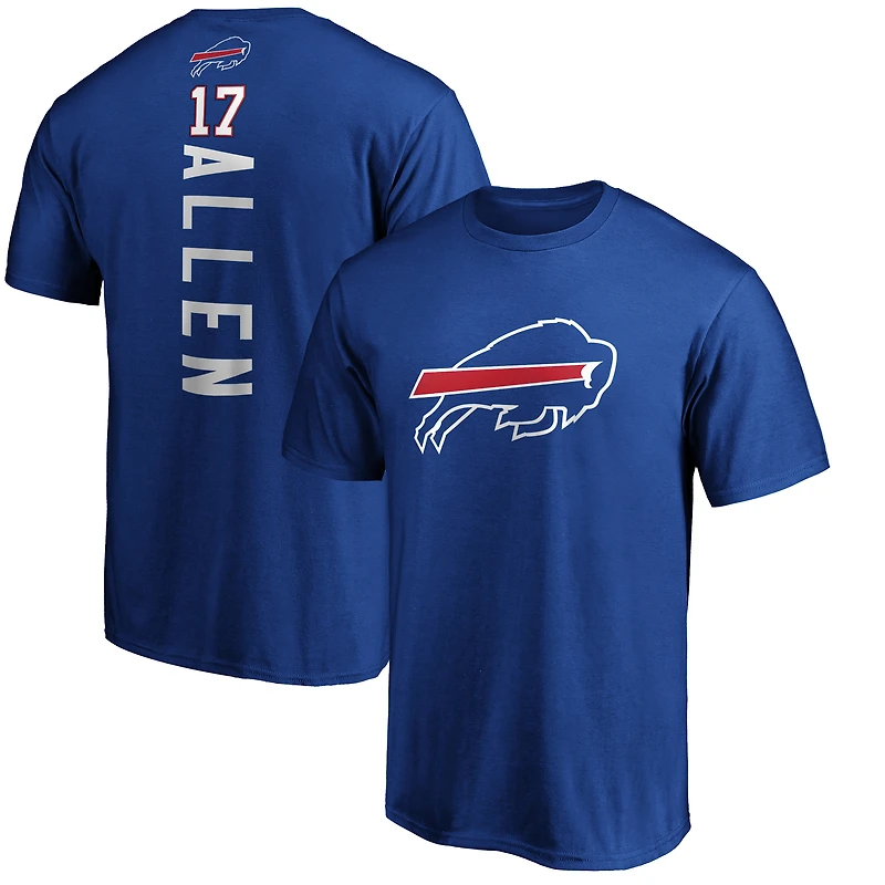 Men's Josh Allen Royal Buffalo Bills Playmaker T-Shirt