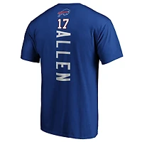 Men's Josh Allen Royal Buffalo Bills Playmaker T-Shirt