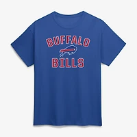 Men's Logo Athletic Royal Buffalo Bills Cotton Victory Arch T-Shirt