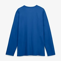 T-shirt à manches longues pour homme avec logo principal des Buffalo Bills, coloris royal athlétique