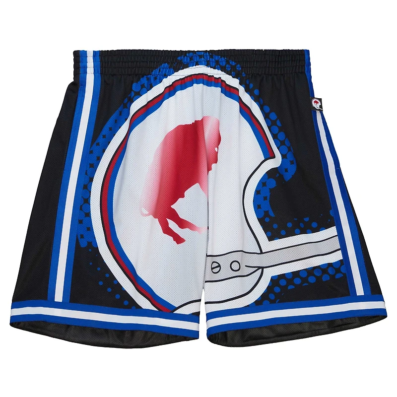 Mitchell & Ness Short Buffalo Bills Big Face 7.0 pour homme Noir