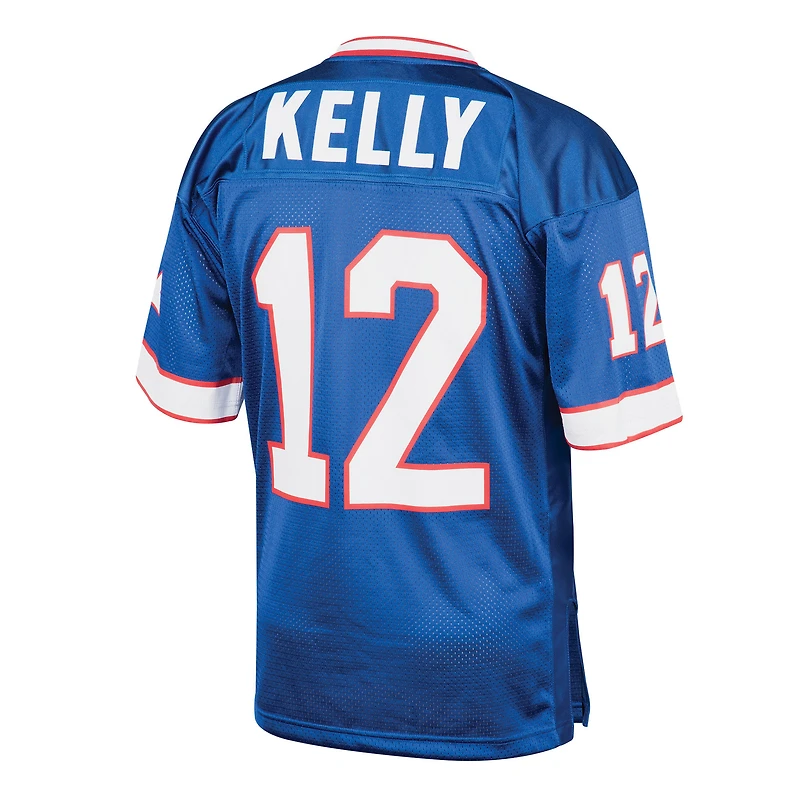 Maillot de joueur retraité authentique Mitchell & Ness Jim Kelly Royal Buffalo Bills 1994 pour hommes