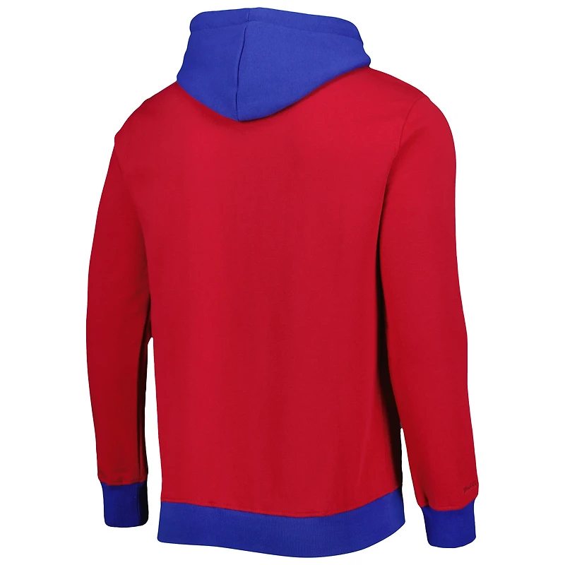 Chandail à capuchon Big Face 5.0 Buffalo Bills Mitchell & Ness pour homme, rouge