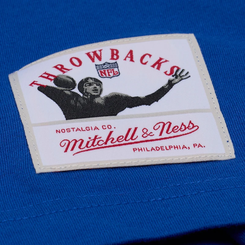 Débardeur Mitchell & Ness Royal/Rouge Buffalo Bills pour homme