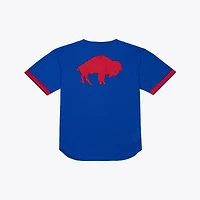 Maillot de mode Mitchell & Ness Royal Buffalo Bills Head Coach en maille à boutons pour homme