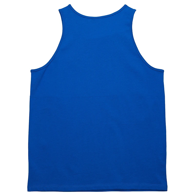 Men's Mitchell & Ness Royal Buffalo Bills Retro Colorblock Tank Top