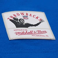 Men's Mitchell & Ness Royal Buffalo Bills Retro Colorblock Tank Top
