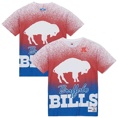 T-shirt blanc avec logo vintage Team Burst de Mitchell & Ness pour homme