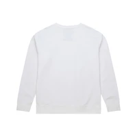 Men's Mitchell & Ness x Bud Light White Buffalo Bills The Crest Pullover Sweatshirt