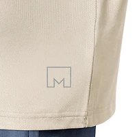 Men's MSX by Michael Strahan Cream Buffalo Bills Tournament Polo