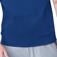 Sweat à capuche sans manches MSX by Michael Strahan Royal Buffalo Bills Action pour homme