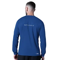 Men's MSX by Michael Strahan  Royal Buffalo Bills Forward Long-Sleeve T-Shirt