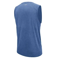 MSX by Michael Strahan Royal Buffalo Bills Warm Up T-shirt sans manches pour homme