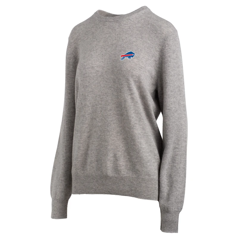 Pull en cachemire gris Buffalo Bills pour homme NAADAM