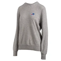Pull en cachemire gris Buffalo Bills pour homme NAADAM
