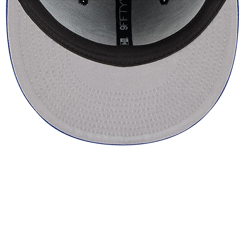 Casquette Snapback 9FIFTY Nickelodeon Slime Buffalo Bills New Era noire/bleu roi pour homme