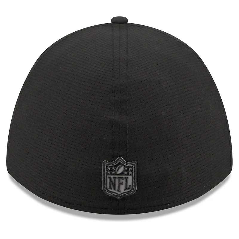 Casquette New Era noire Buffalo Bills 2026 NFL Training Camp 39THIRTY M-Crown Flex pour homme