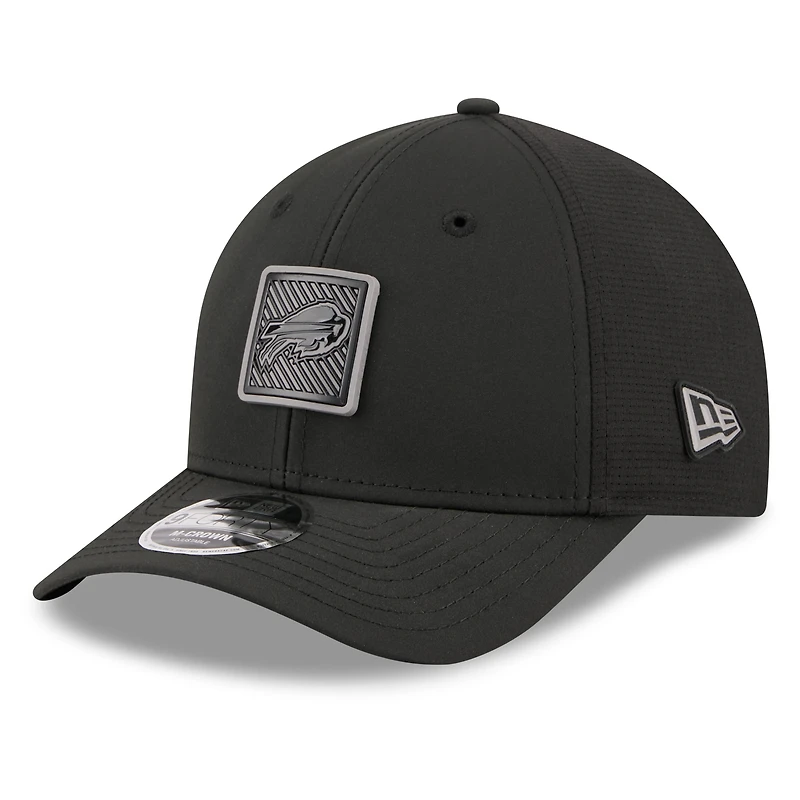 Men's New Era Black Buffalo Bills 2026 NFL Training Camp 9FORTY Adjustable Hat