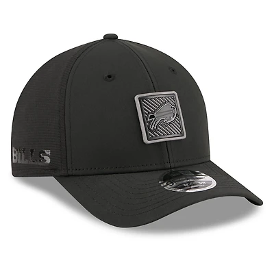 Men's New Era Black Buffalo Bills 2026 NFL Training Camp 9FORTY Adjustable Hat
