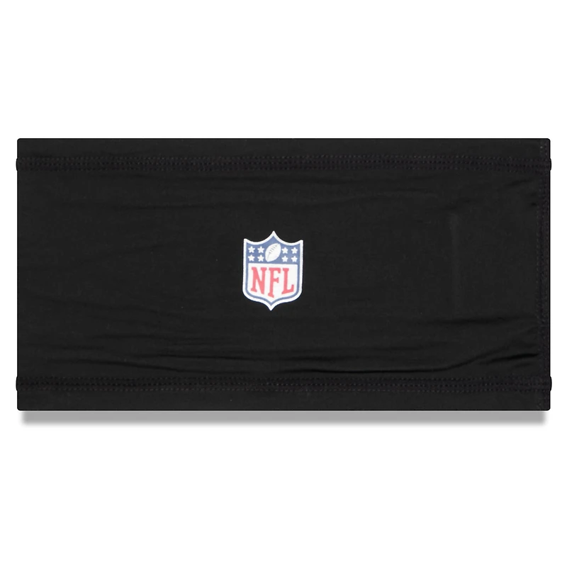 Bandeau d'entraînement NFL 2026 des Buffalo Bills, noir, New Era, pour homme