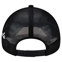 Casquette ajustable New Era Buffalo Bills City Script 9FORTY A-Frame noire pour homme