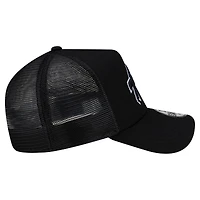 Men's New Era Black Buffalo Bills City Script 9FORTY A-Frame Adjustable Hat