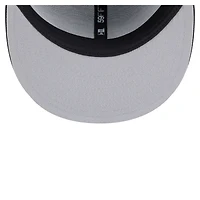 Men's New Era  Black Buffalo Bills Color Pop 59FIFTY Fitted Hat