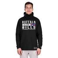 Sweat à capuche fonctionnel noir Buffalo Bills Fandom Balaclava pour homme New Era