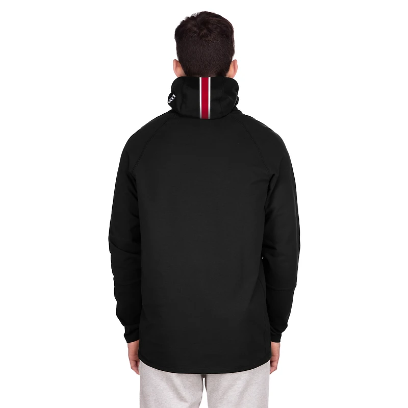 Sweat à capuche fonctionnel noir Buffalo Bills Fandom Balaclava pour homme New Era