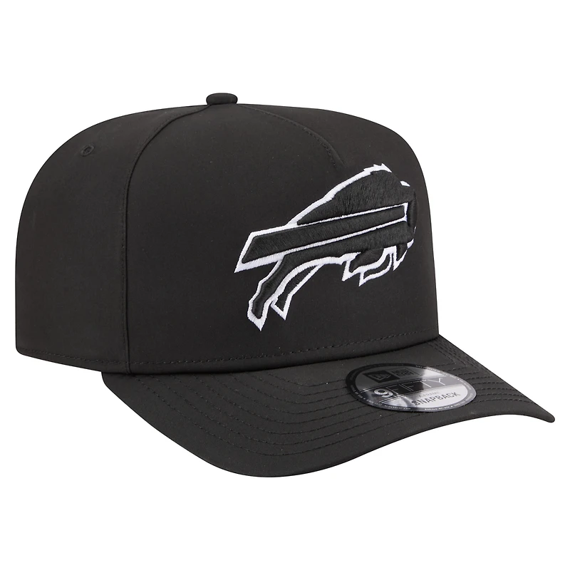 Men's New Era Black Buffalo Bills Gore-Tex A-Frame 9FIFTY Adjustable Hat