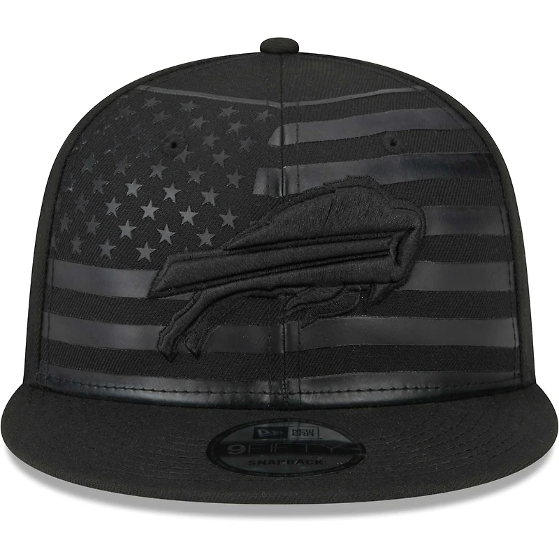 Men's New Era Black Buffalo Bills Independent 9FIFTY Snapback Hat