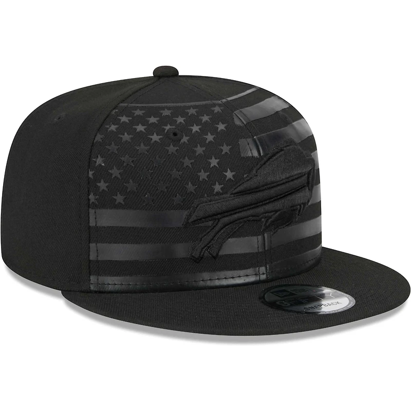 Men's New Era Black Buffalo Bills Independent 9FIFTY Snapback Hat