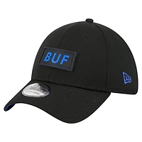 Men's New Era  Black Buffalo Bills Scoreboard 39THIRTY Flex Hat