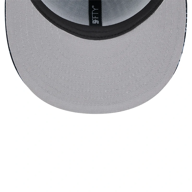 Men's New Era Black Buffalo Bills Shibori 59FIFTY Fitted Hat