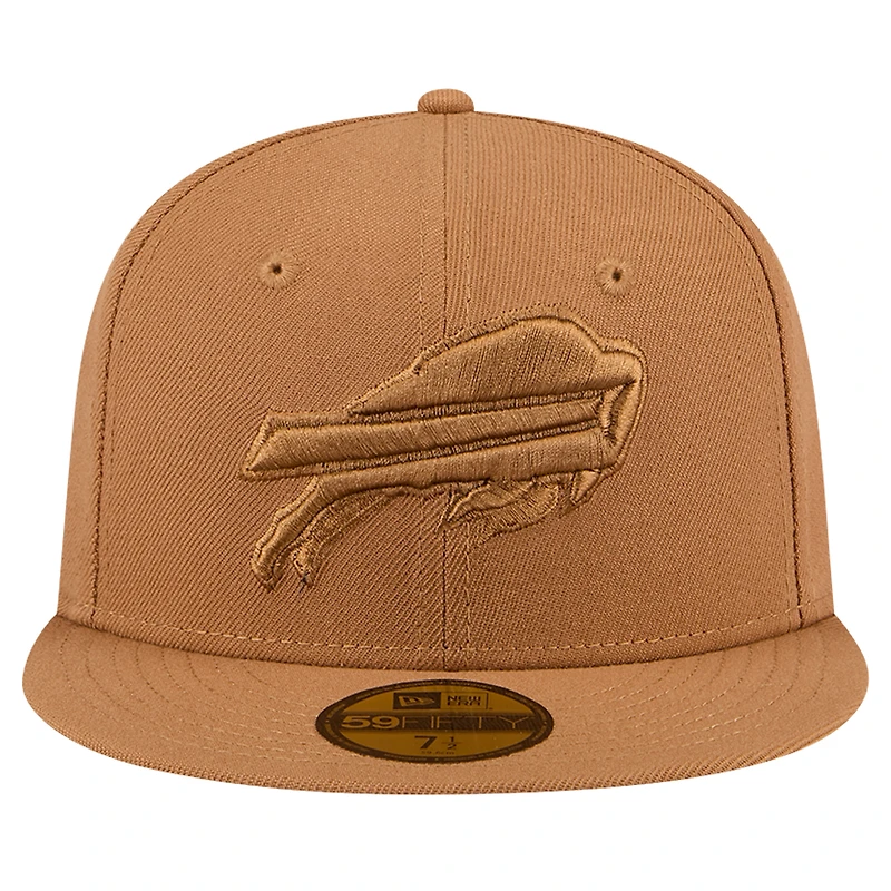 Casquette ajustée 59FIFTY New Era Buffalo Bills marron pour homme