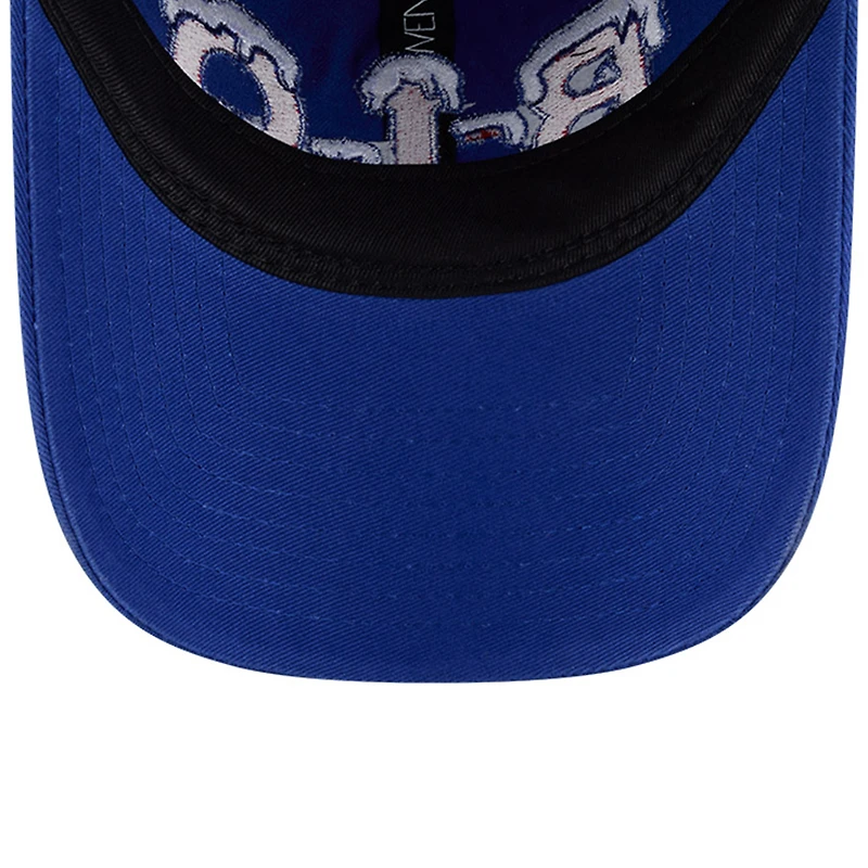 Casquette ajustable Équipe 9TWENTY Buffalo Bills 2025 Rivalries Collection pour homme de New Era