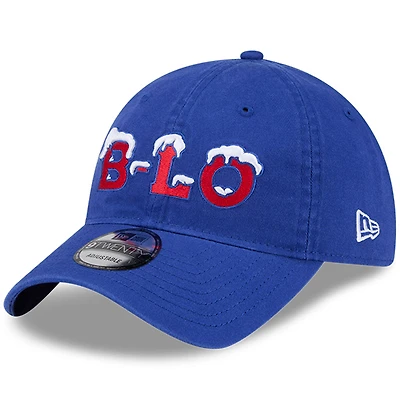 Casquette ajustable Équipe 9TWENTY Buffalo Bills 2025 Rivalries Collection pour homme de New Era