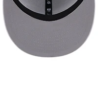 Casquette Snapback 9FIFTY New Era Buffalo Bills Main blanc sur blanc pour homme