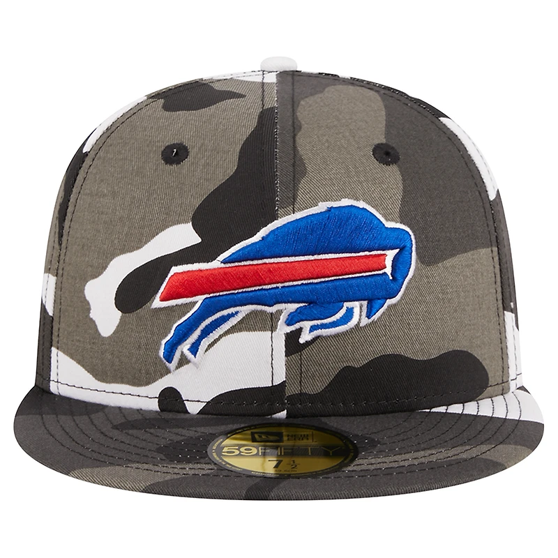 Casquette ajustée 59FIFTY Urban Camo New Era Buffalo Bills pour hommes