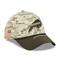 Men's New Era  Camo/Dark Green Buffalo Bills 2025 Salute to Service 39THIRTY Flex Hat