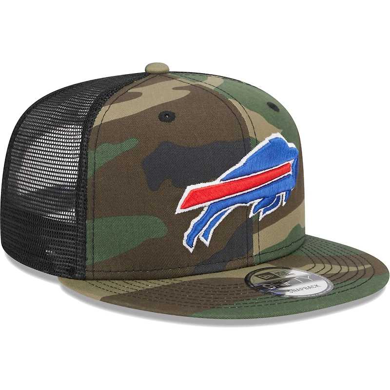 Casquette New Era Buffalo Bills Main Trucker 9FIFTY Snapback pour homme