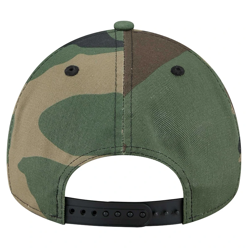 Men's New Era Camo Buffalo Bills Mystic Camo A-Frame 9FORTY Adjustable Hat