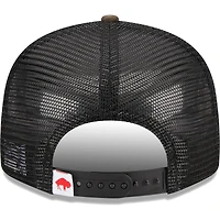 Men's New Era Camo Buffalo Bills Throwback Main Trucker 9FIFTY Snapback Hat